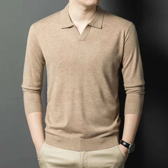 Business polo premium sweater