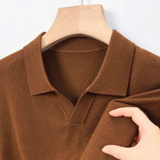 Business polo premium sweater