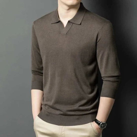 Business polo premium sweater