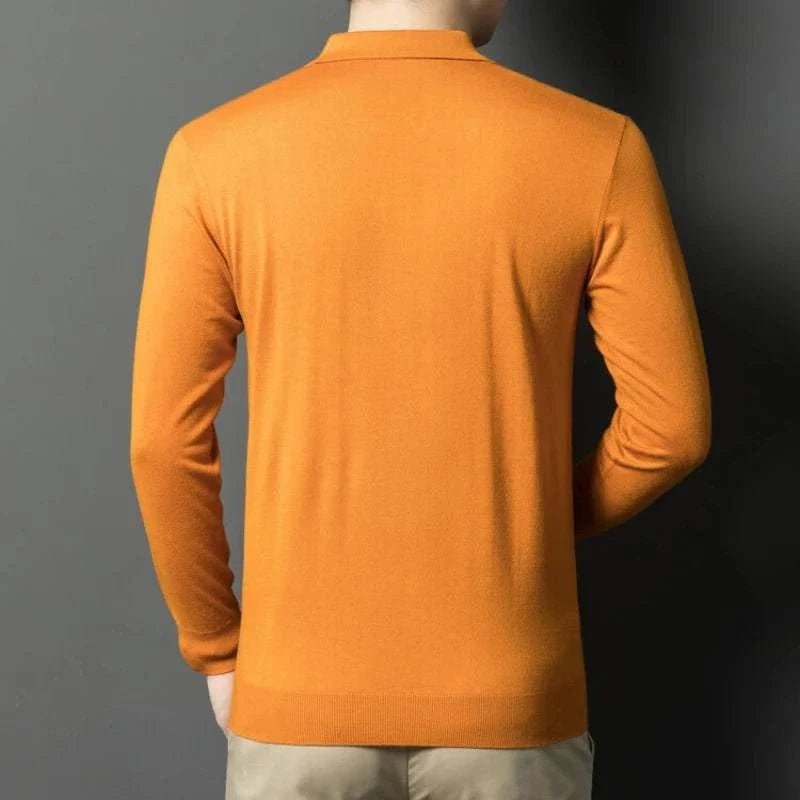 Business polo premium sweater