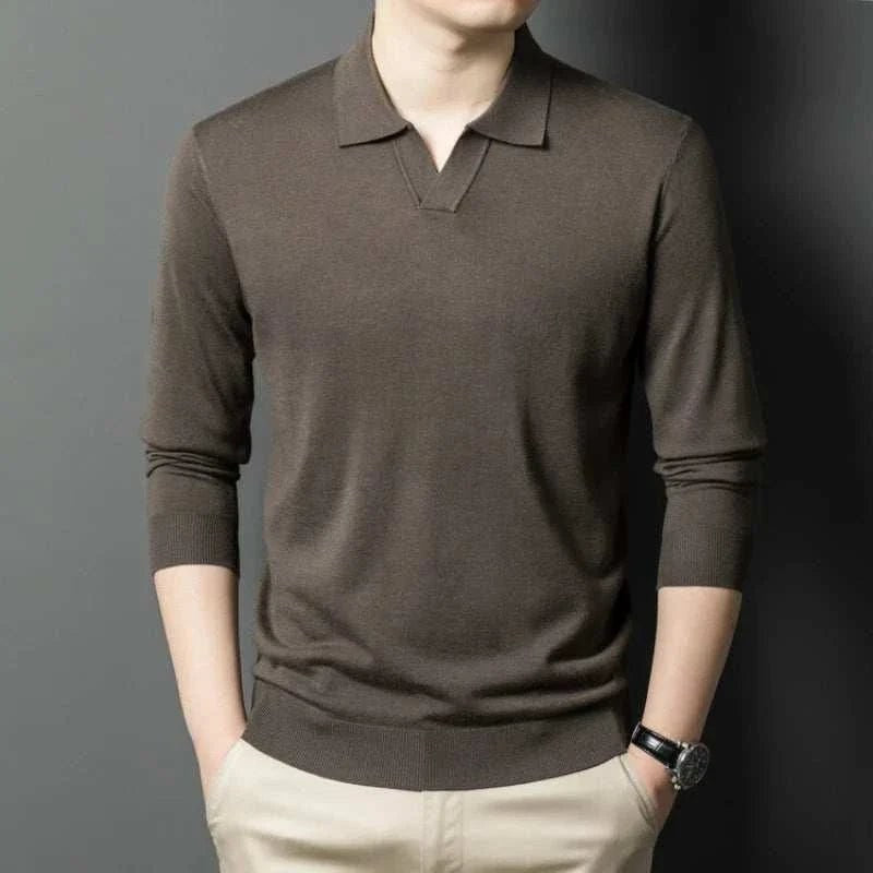 Business polo premium sweater