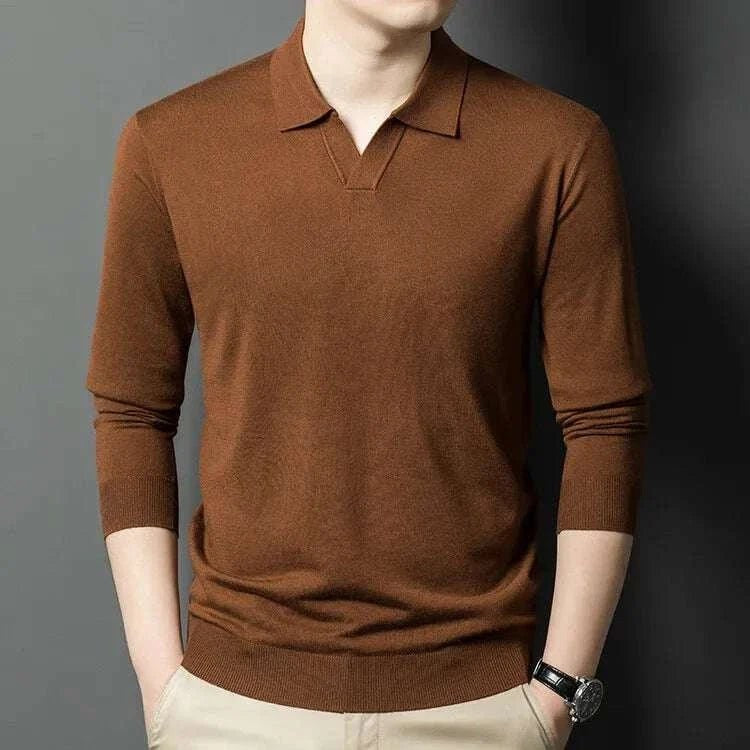 Business polo premium sweater
