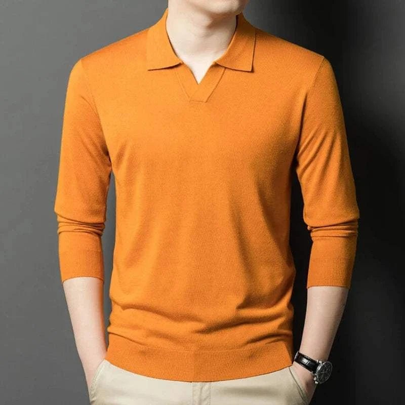 Business polo premium sweater