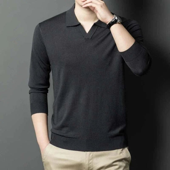 Business polo premium sweater