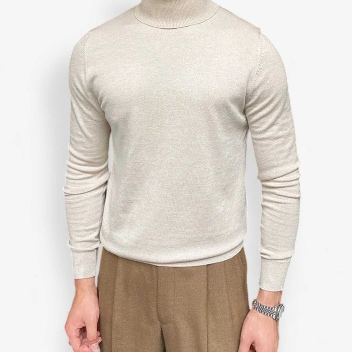 Business turtleneck sweater