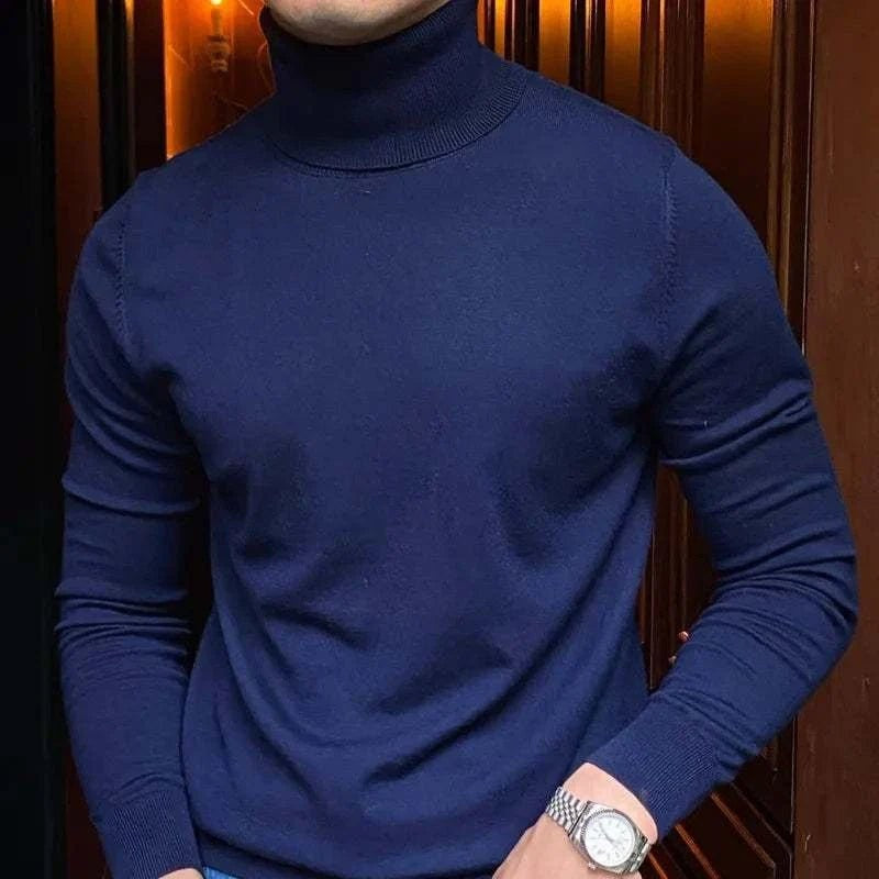 Business turtleneck sweater