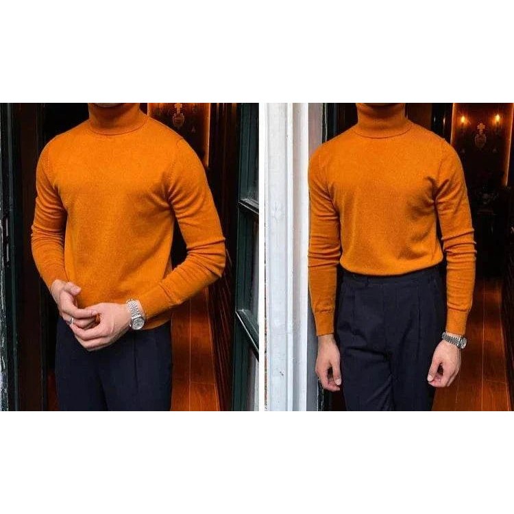 Business turtleneck sweater