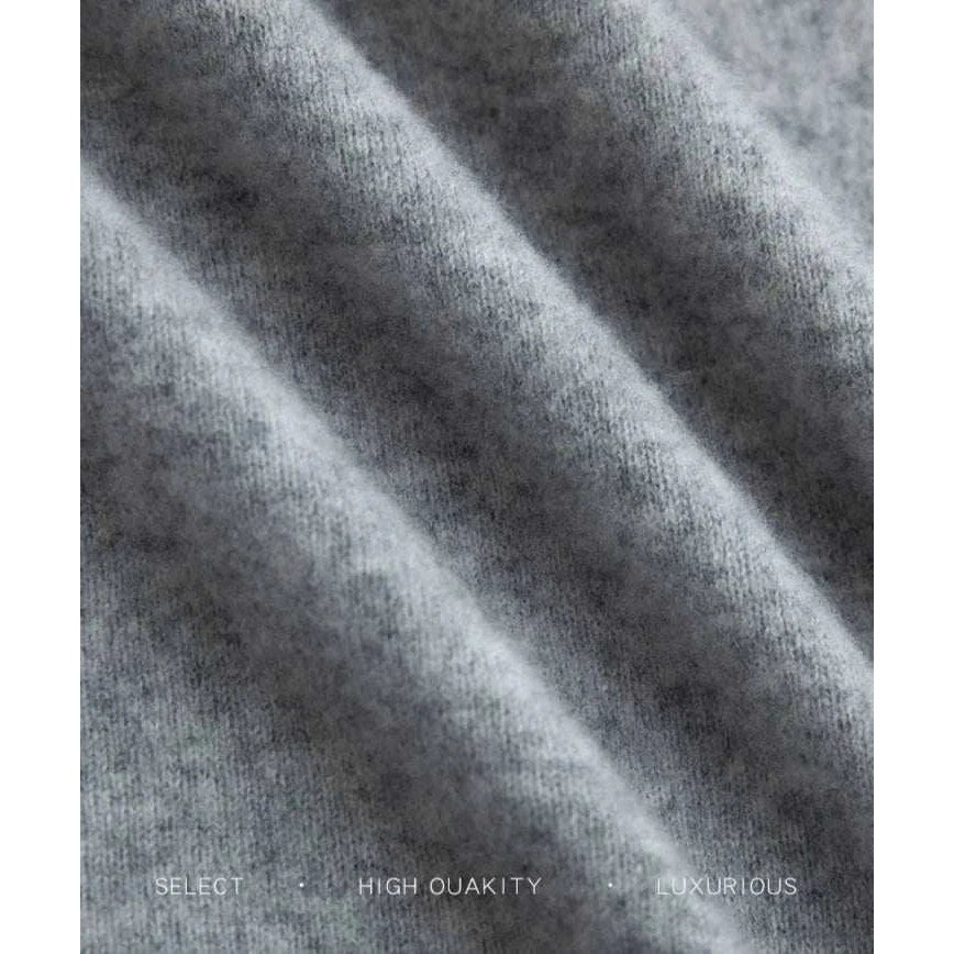 Business wool turtleneck sweater