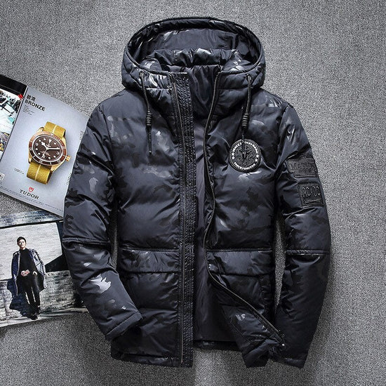 Camouflage Pattern Winter Jacket