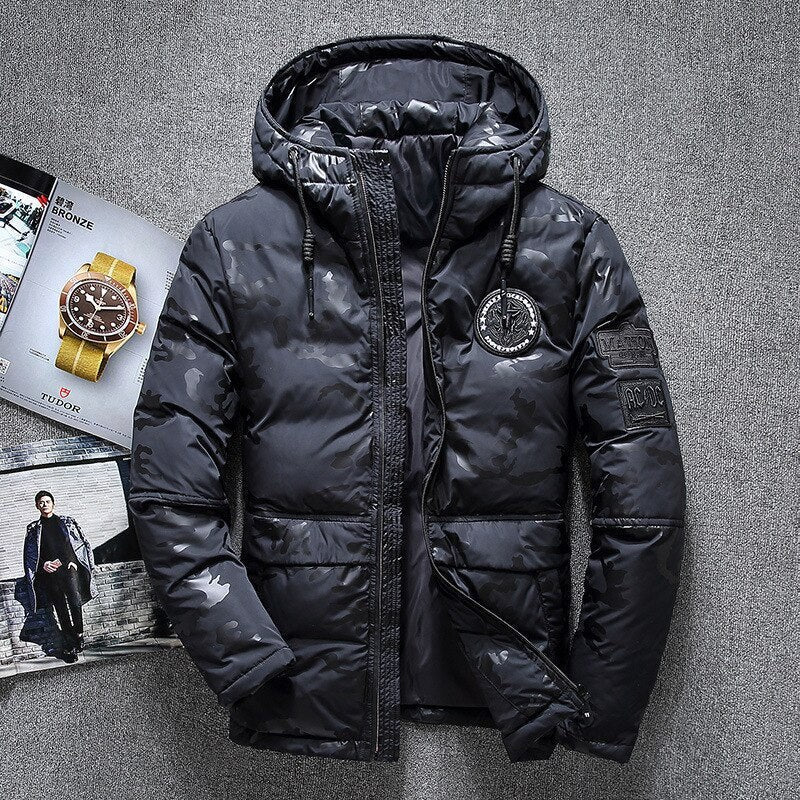Camouflage Pattern Winter Jacket