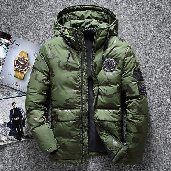 Camouflage Pattern Winter Jacket