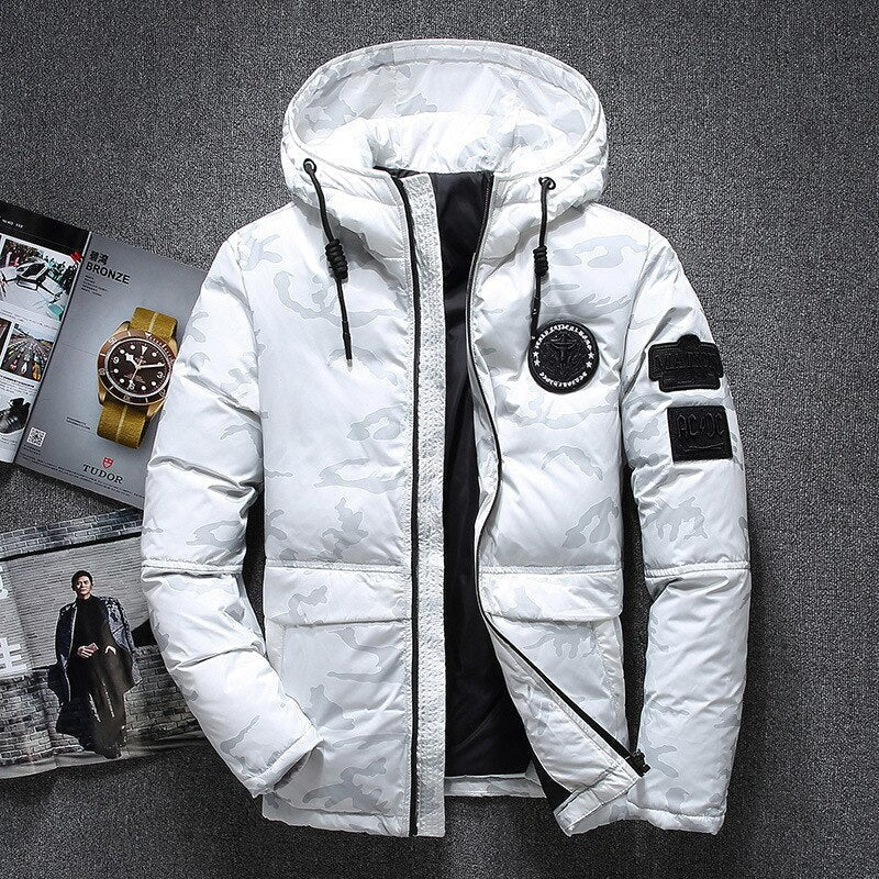 Camouflage Pattern Winter Jacket