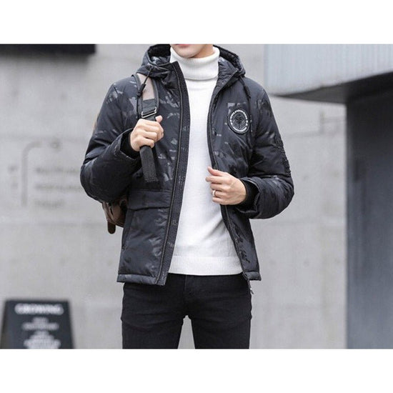 Camouflage Pattern Winter Jacket