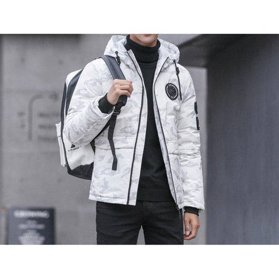 Camouflage Pattern Winter Jacket