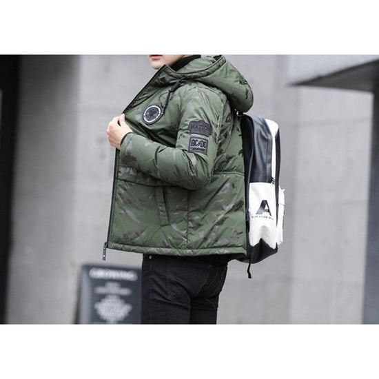 Camouflage Pattern Winter Jacket