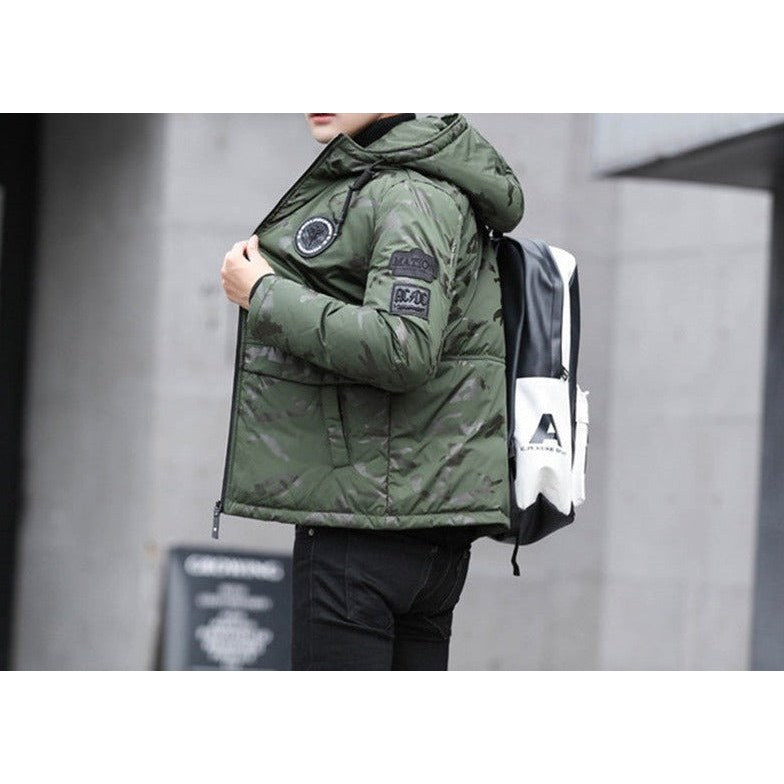 Camouflage Pattern Winter Jacket