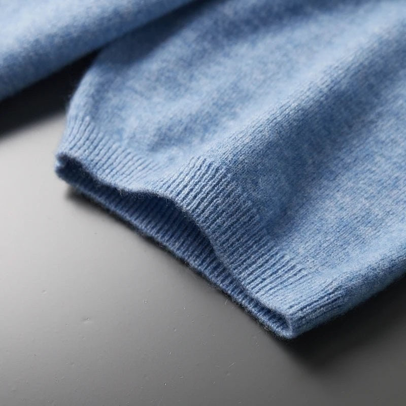 Cashmere italian-style polo shirt
