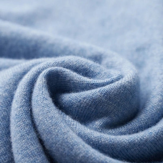 Cashmere italian-style polo shirt