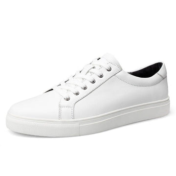 Casual Breathable Leather Sneakers