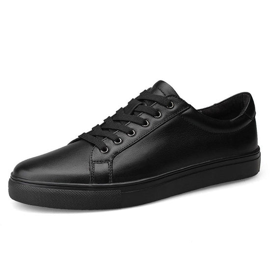 Casual Breathable Leather Sneakers