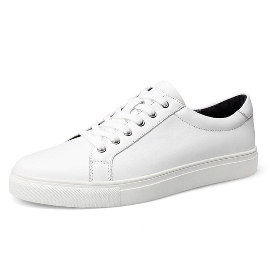 Casual Breathable Leather Sneakers