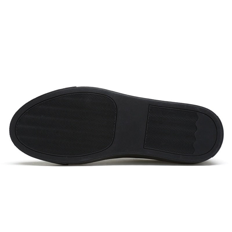 Casual Breathable Leather Sneakers