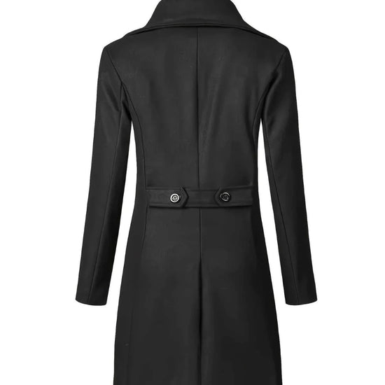Casual british long coat