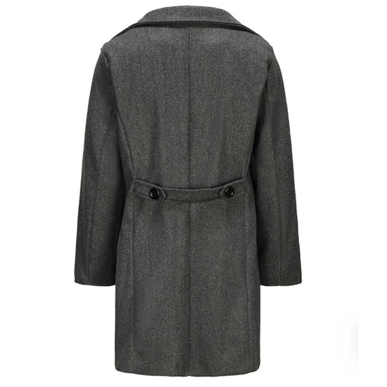 Casual british long coat