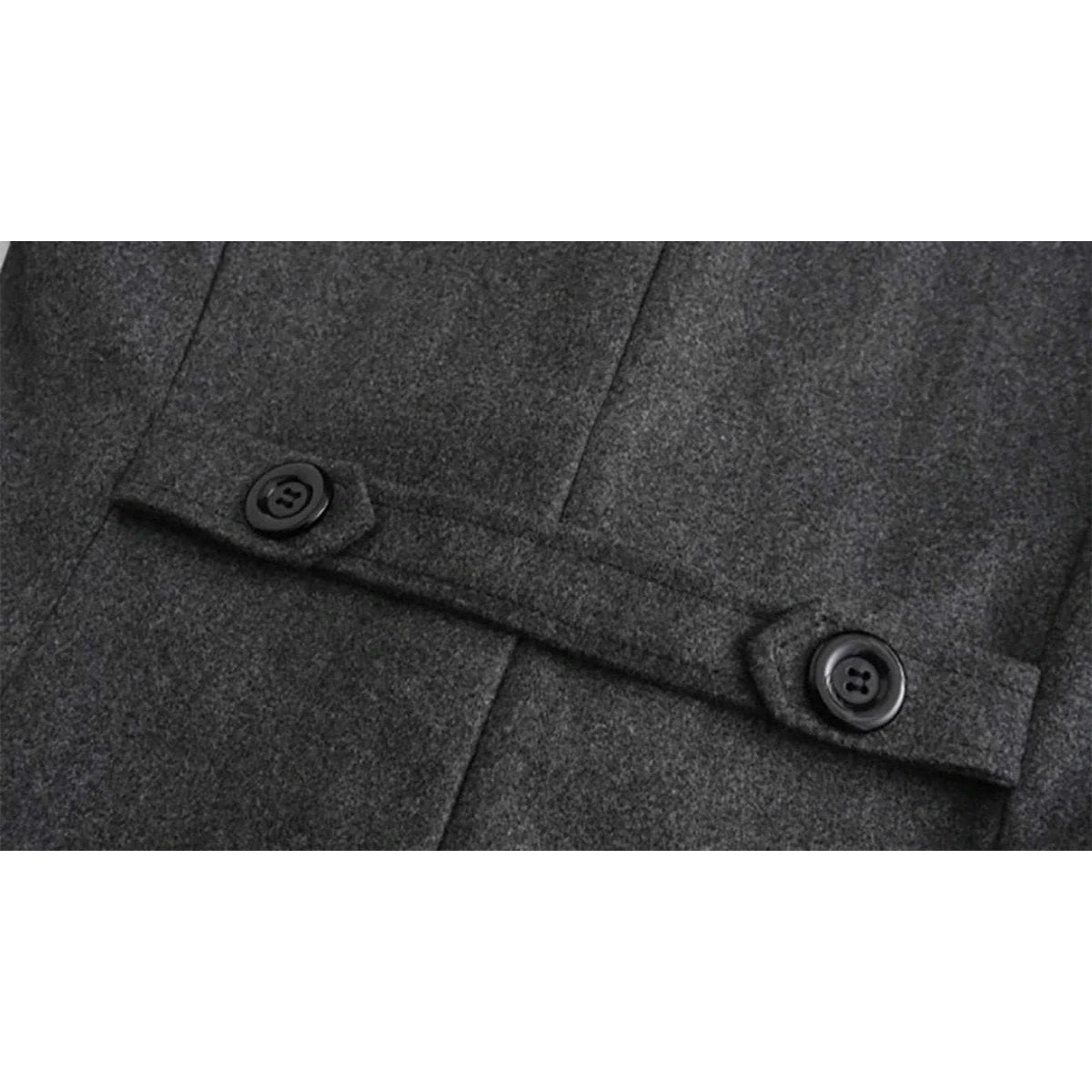 Casual british long coat