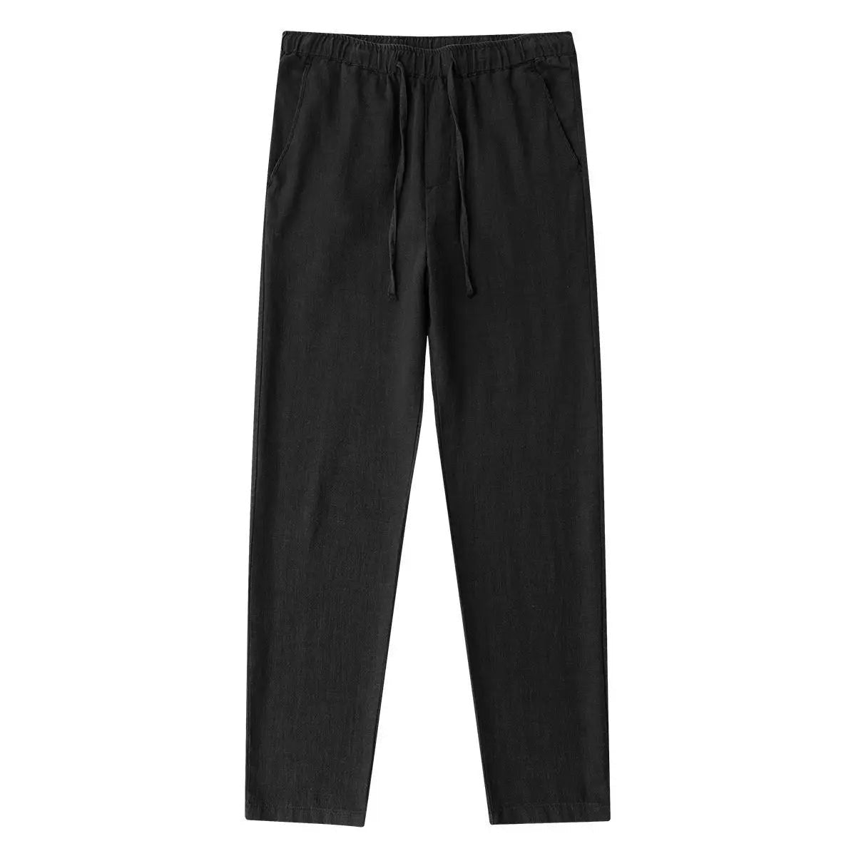 Casual cotton-linen pants