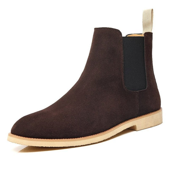 Casual Cow Leather Ankle Boots