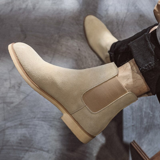 Casual Cow Leather Ankle Boots