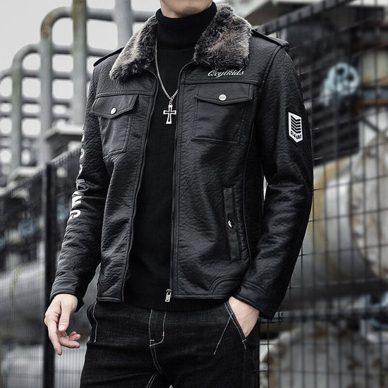 Casual Leather Jacket