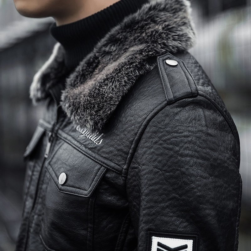 Casual Leather Jacket