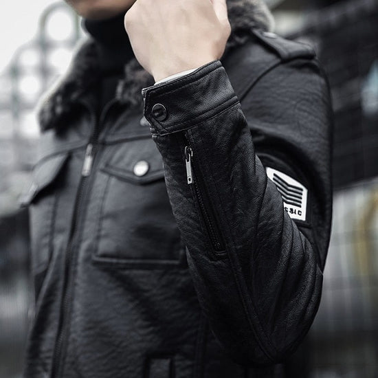 Casual Leather Jacket