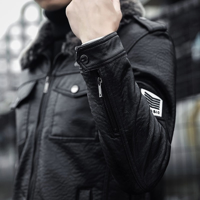 Casual Leather Jacket
