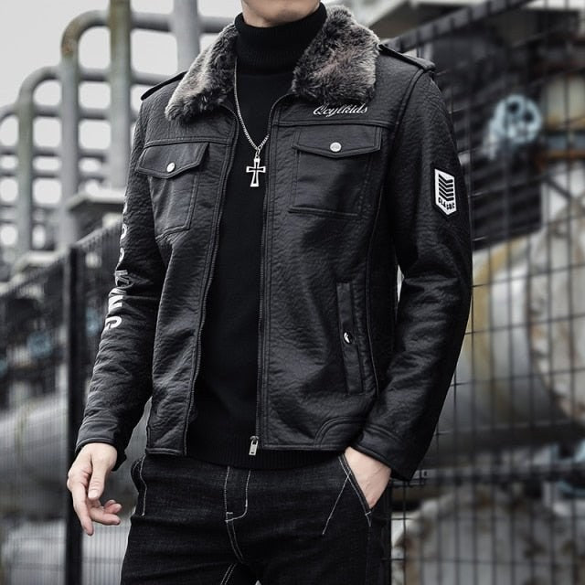 Casual Leather Jacket