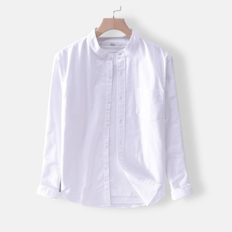 Casual Pure Cotton Long Sleeve Shirt