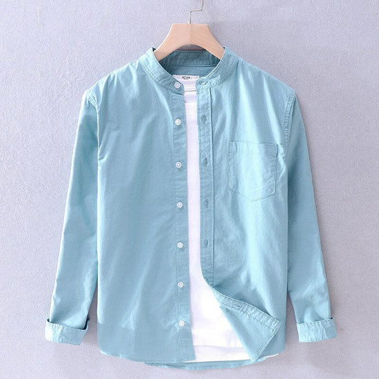 Casual Pure Cotton Long Sleeve Shirt