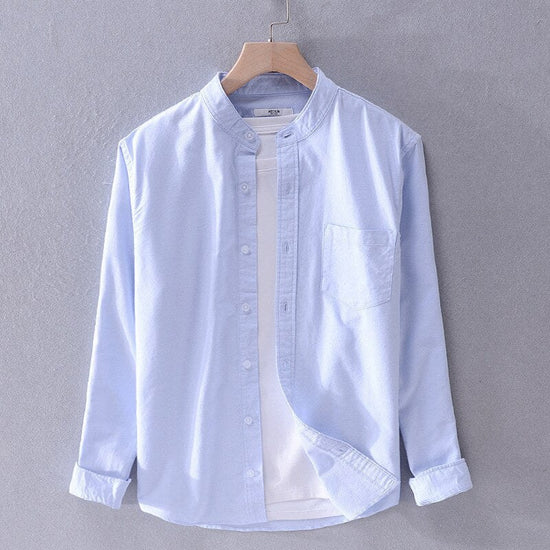 Casual Pure Cotton Long Sleeve Shirt