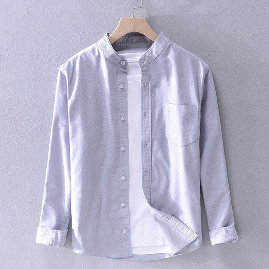 Casual Pure Cotton Long Sleeve Shirt