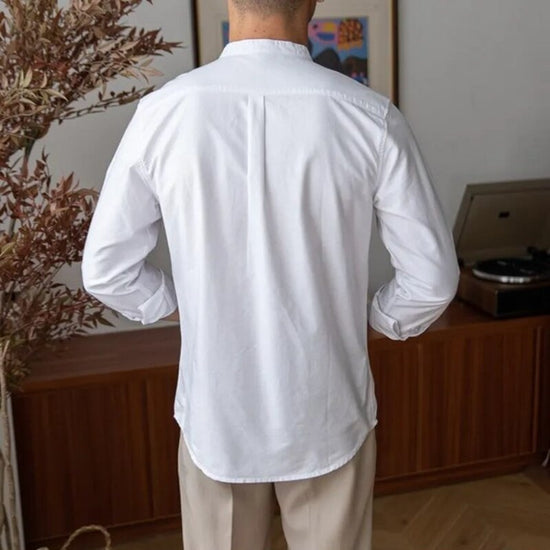 Casual Pure Cotton Long Sleeve Shirt