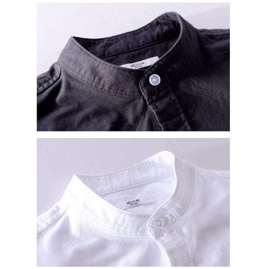 Casual Pure Cotton Long Sleeve Shirt