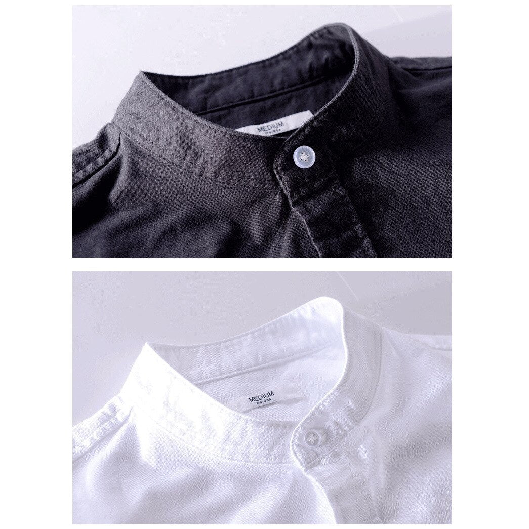 Casual Pure Cotton Long Sleeve Shirt