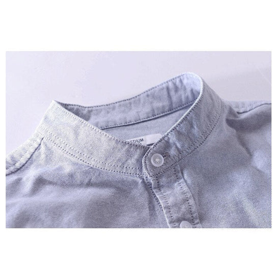 Casual Pure Cotton Long Sleeve Shirt