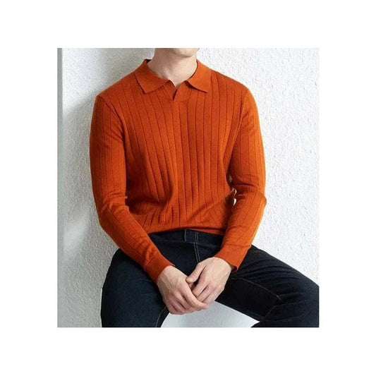 Casual wool autumn sweater