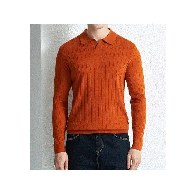 Casual wool autumn sweater