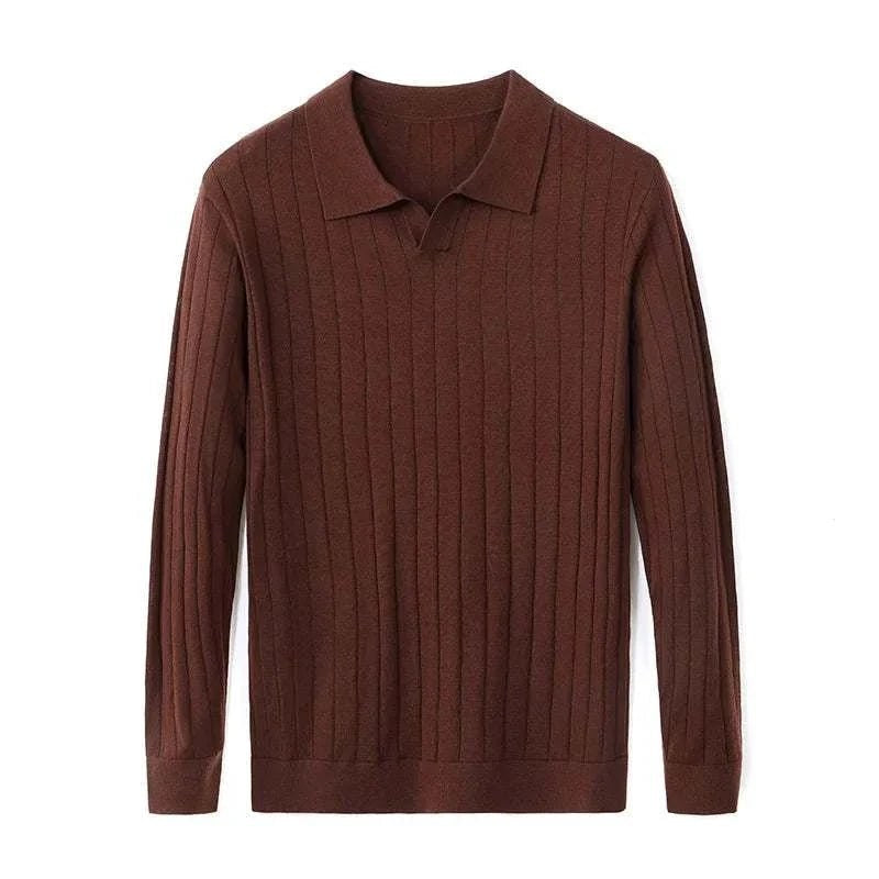 Casual wool autumn sweater