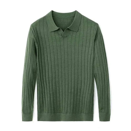 Casual wool autumn sweater