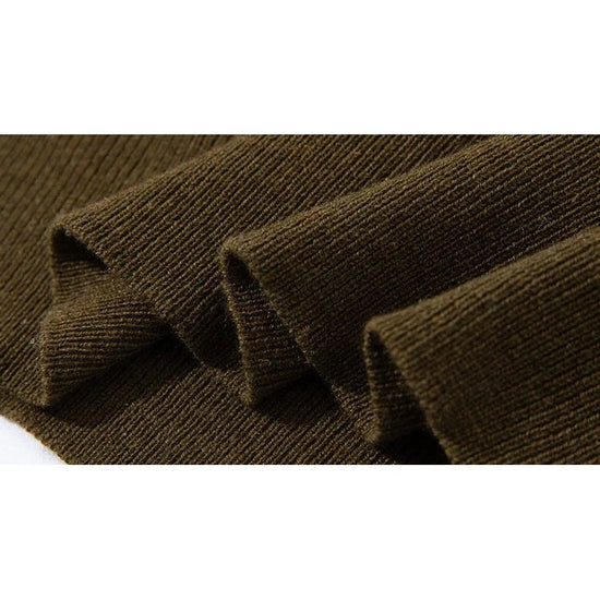 Classic silk-wool knitted polo shirt